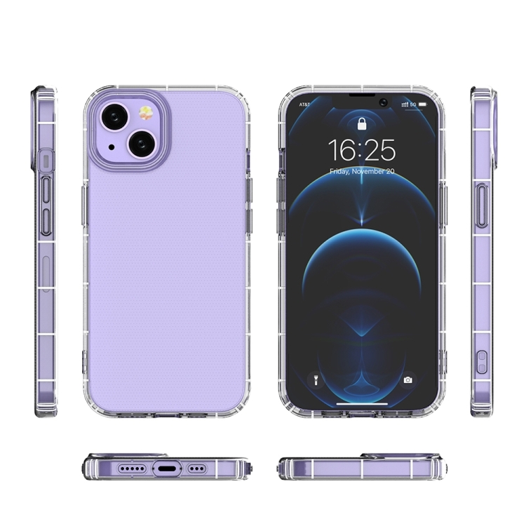  iPhone 14 Plus Skal Airbag Shockproof TPU Transparent
