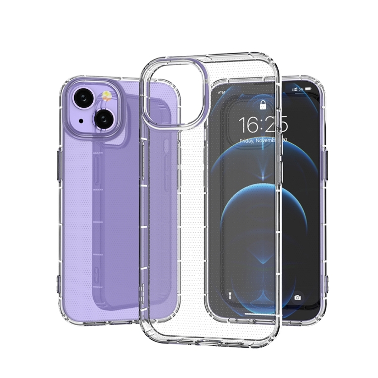  iPhone 14 Plus Skal Airbag Shockproof TPU Transparent