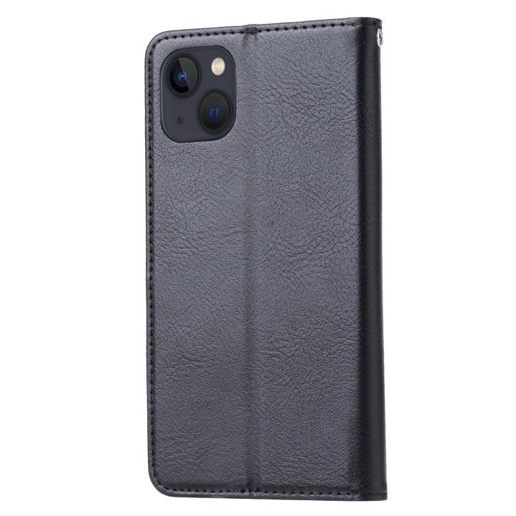  iPhone 14 Plus Fodral Flip Med Frontficka Svart