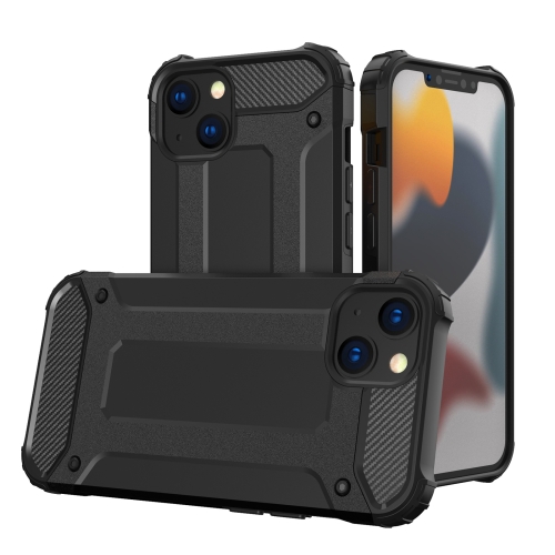  iPhone 14 Plus Skal Shockproof Armor Hybrid Svart