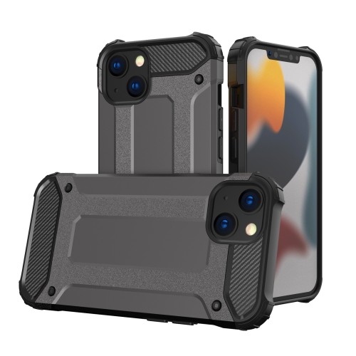  iPhone 14 Plus Skal Shockproof Armor Hybrid Grå