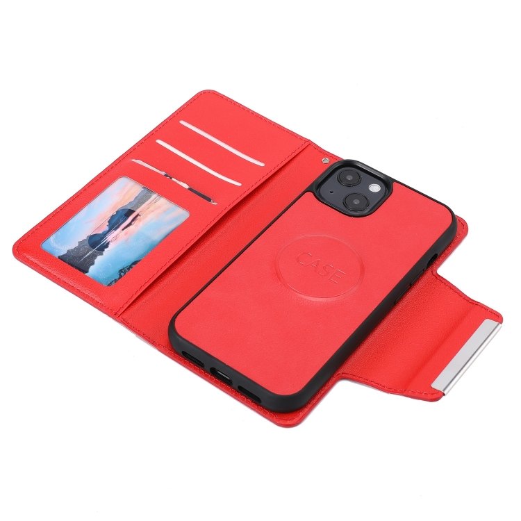  iPhone 14 Plus 2in1 Magnet Fodral Röd