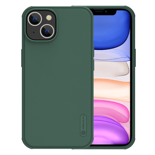 NILLKIN NILLKIN iPhone 14 Plus Skal Frosted Shield Pro Grön