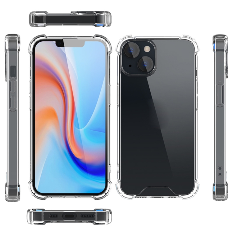  iPhone 14 Plus Skal Airbag Shockproof Transparent