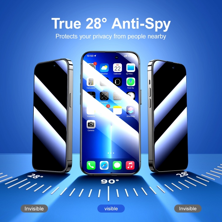 JOYROOM Joyroom iPhone 14 Plus Skärmskydd Härdat Glas Privacy