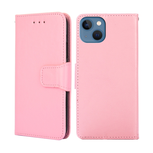  iPhone 14 Plus Fodral Solid Textur Rosa