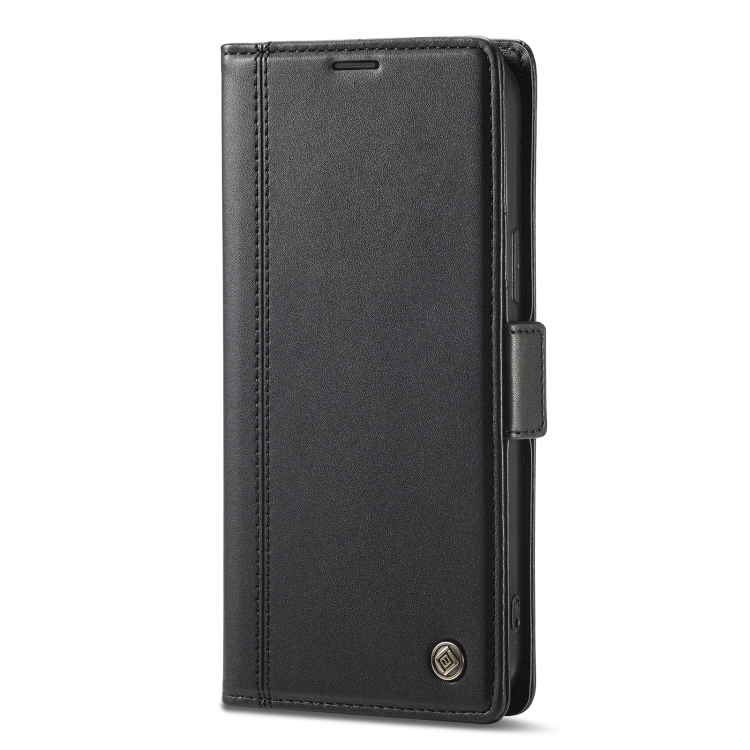 LC.IMEEKE LC.IMEEKE iPhone 14 Plus Fodral Läder Svart