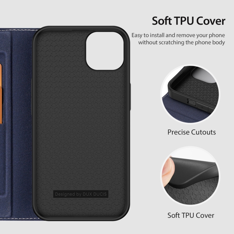 DUX DUCIS DUX DUCIS iPhone 14 Plus Fodral Skin X2 Premium Blå