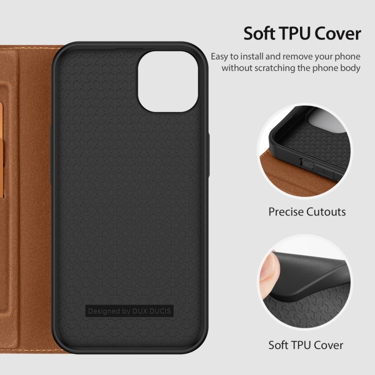 DUX DUCIS DUX DUCIS iPhone 14 Plus Fodral Skin X2 Premium Brun