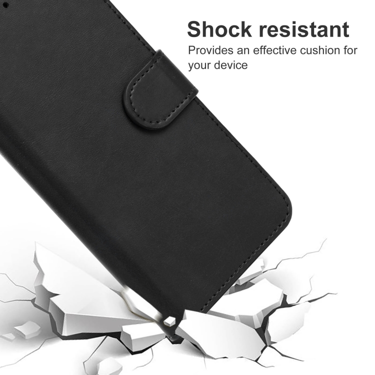  iPhone 14 Pro Fodral Läder Svart