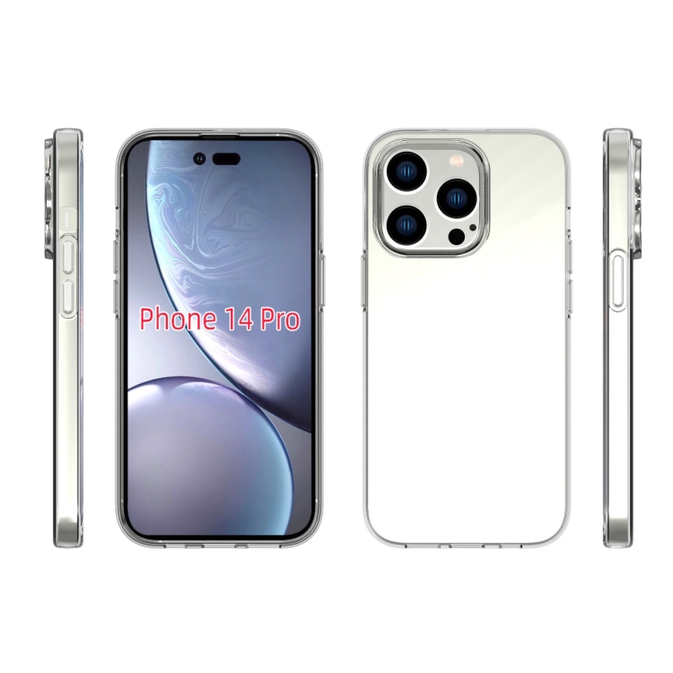  iPhone 14 Pro Skal TPU Transparent