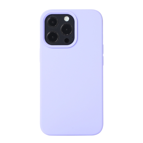  iPhone 14 Pro Skal Liquid Silikon Lila