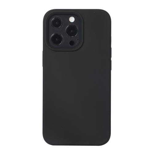  iPhone 14 Pro Skal Liquid Silikon Svart