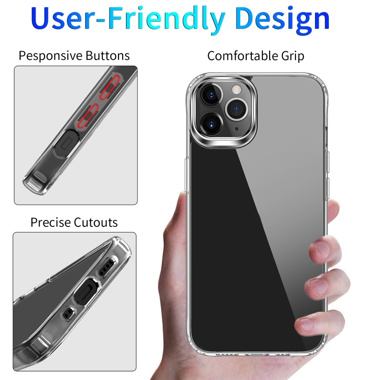  iPhone 14 Pro Skal Akryl/TPU Transparent