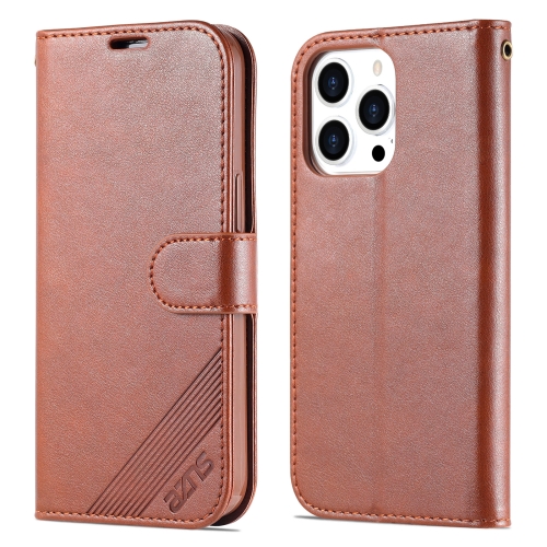 AZNS AZNS iPhone 14 Pro Fodral Läder Brun