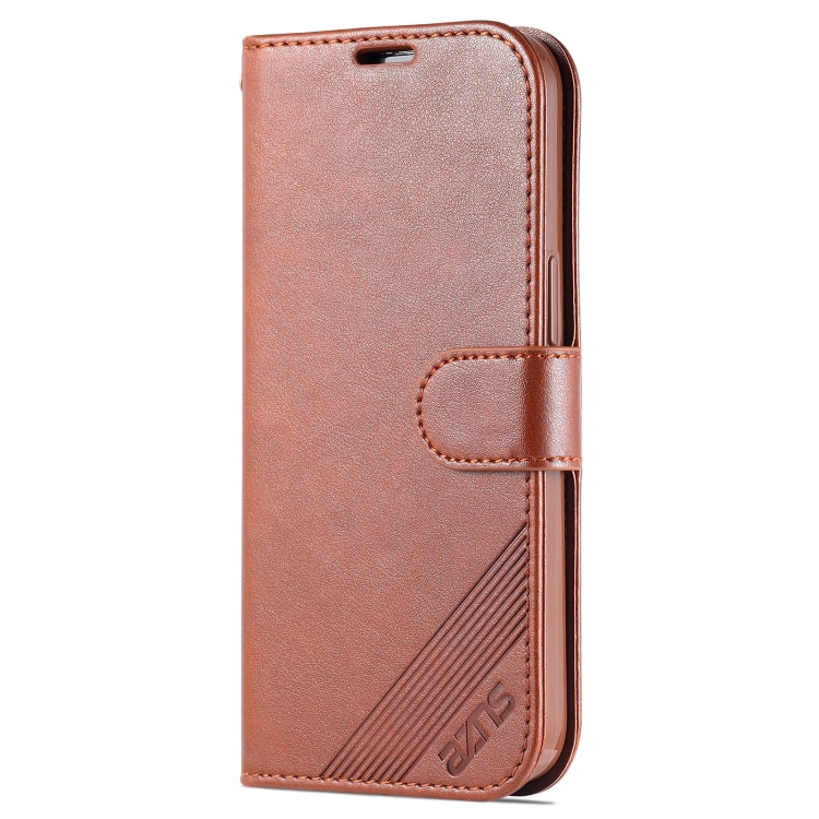 AZNS AZNS iPhone 14 Pro Fodral Läder Brun