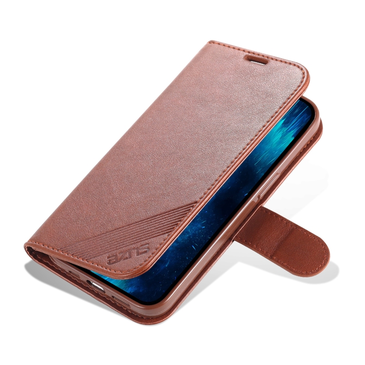 AZNS AZNS iPhone 14 Pro Fodral Läder Brun