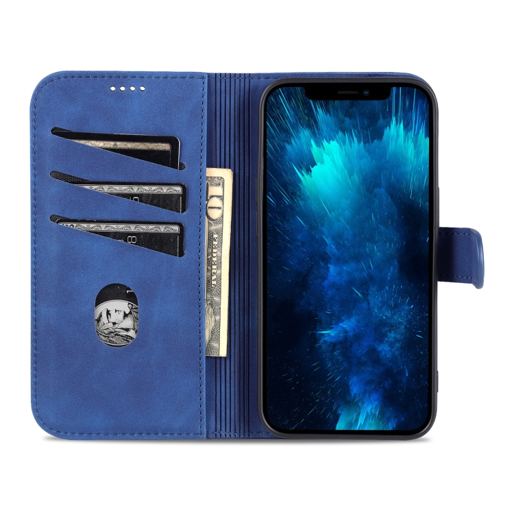 AZNS AZNS iPhone 14 Pro Fodral Läder Blå