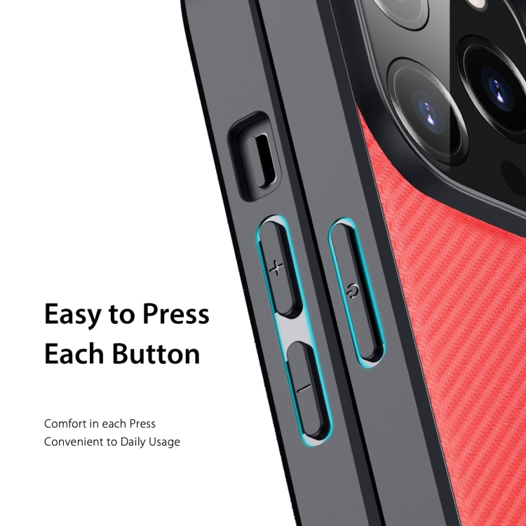 DUX DUCIS DUX DUCIS iPhone 14 Pro Skal FINO Hybrid Röd