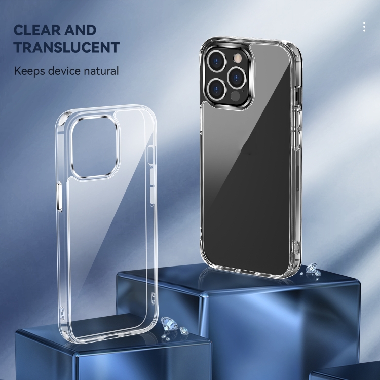  iPhone 14 Pro Skal Hybrid Shockproof Transparent