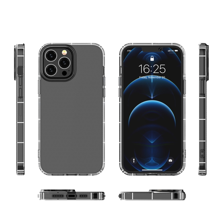  iPhone 14 Pro Skal Shockproof TPU Transparent