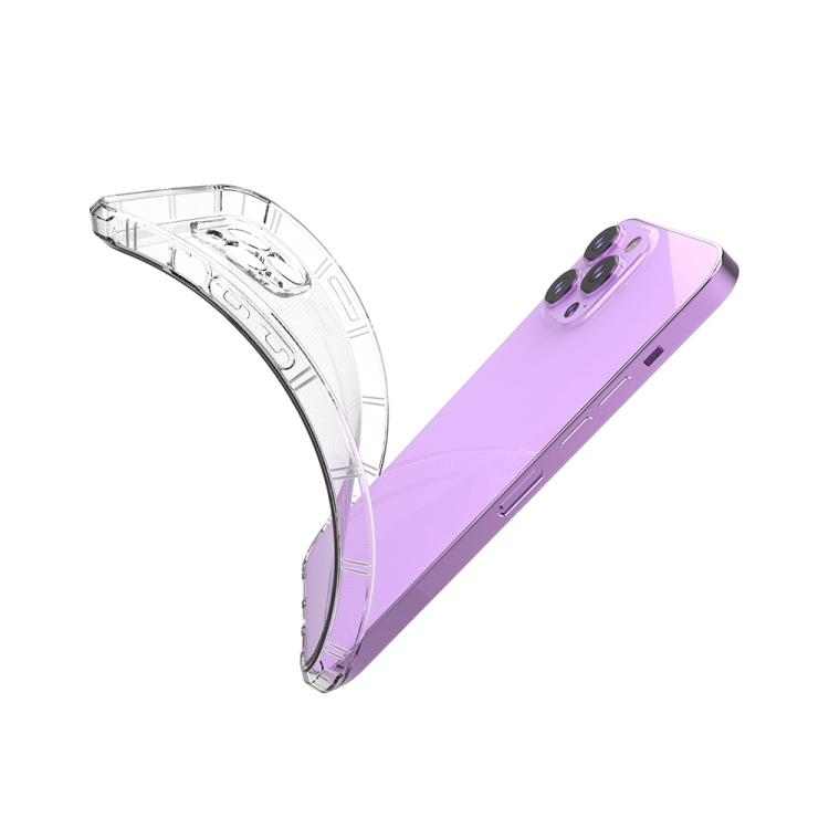 iPhone 14 Pro Skal Shockproof TPU Transparent