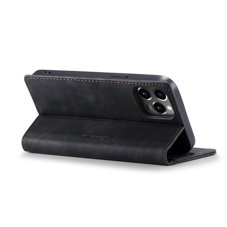CASEME CASEME iPhone 14 Pro Fodral Retro Flip Svart