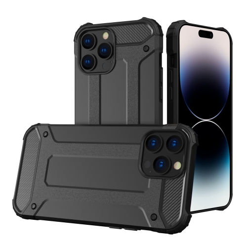  iPhone 14 Pro Skal Magic Armor Hybrid Svart