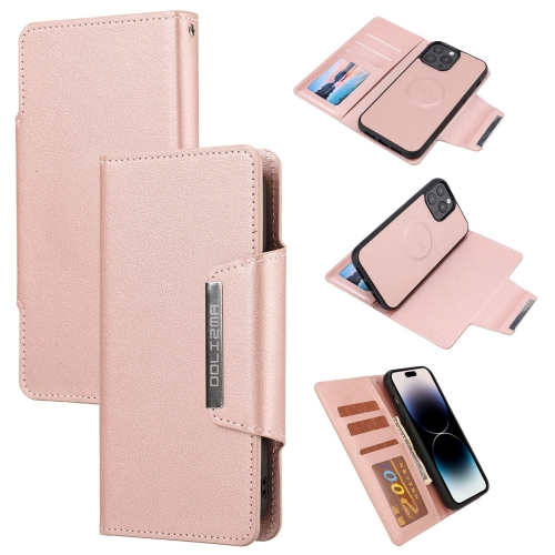  iPhone 14 Pro 2in1 Magnet Fodral / Skal Roséguld