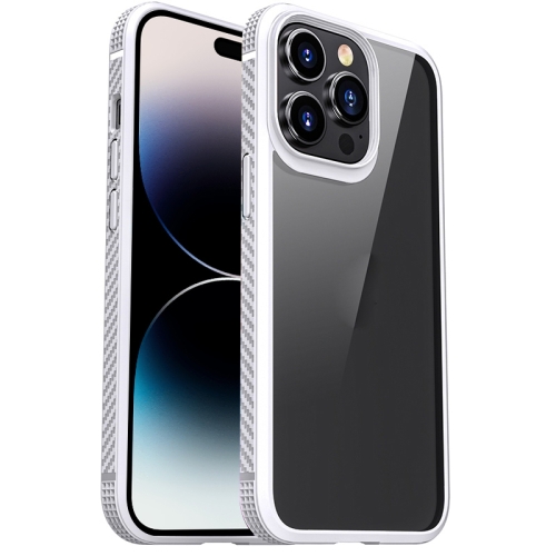 IPAKY IPAKY iPhone 14 Pro Skal Shockproof Hybrid Vit