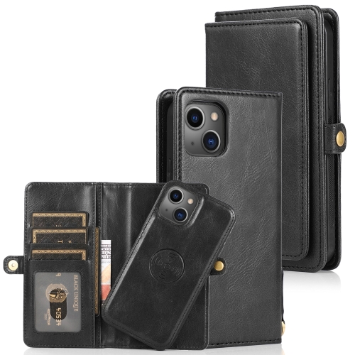  iPhone 14 Pro 2in1 Fodral Magnet Med Frontficka Svart