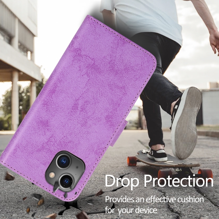  iPhone 14 Pro 2in1 Fodral Magnet / Skal Lila