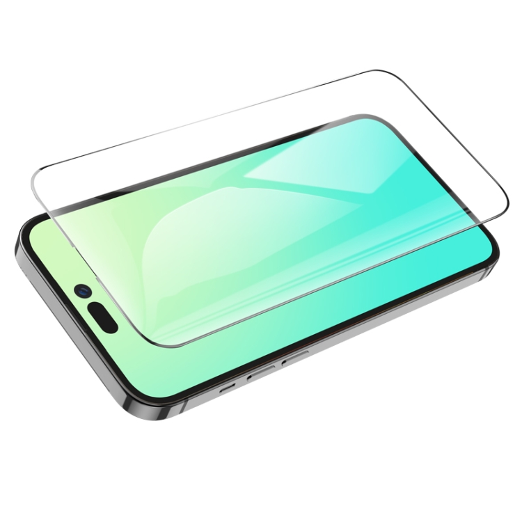 HOCO HOCO iPhone 14 Pro Skärmskydd Ez Fit Heltäckande Härdat Glas