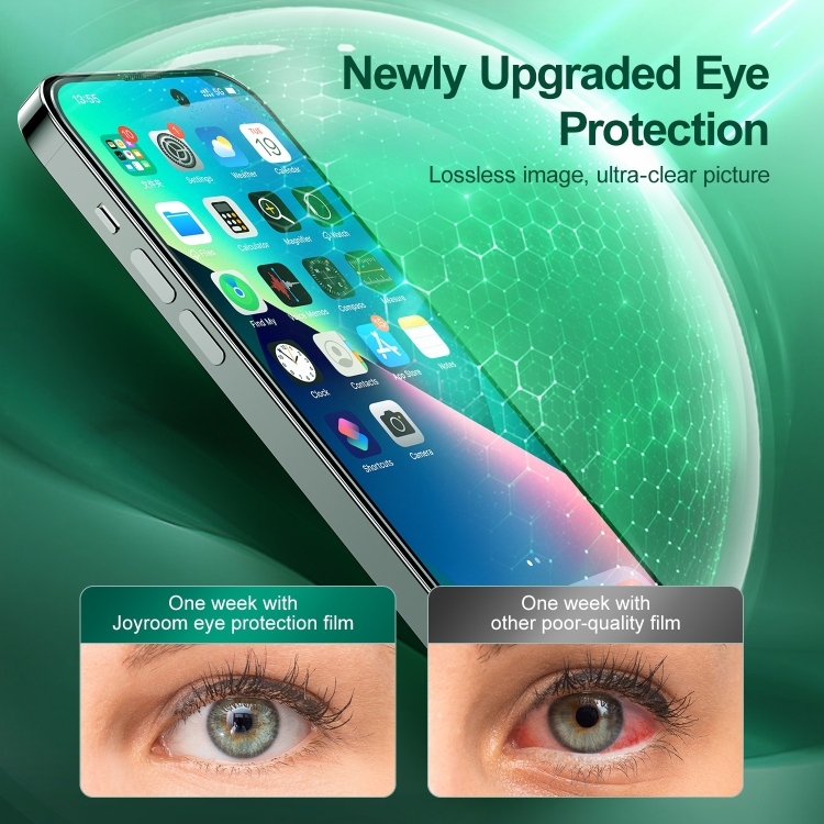 JOYROOM Joyroom iPhone 14 Pro Skärmskydd Heltäckande Härdat Glas