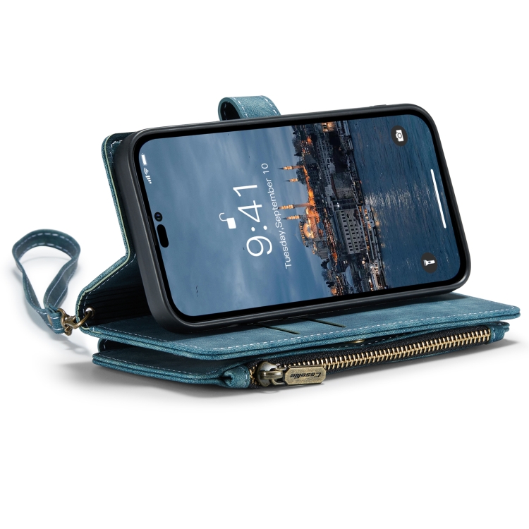 CASEME CASEME iPhone 14 Pro Fodral Multifunktionell Blå