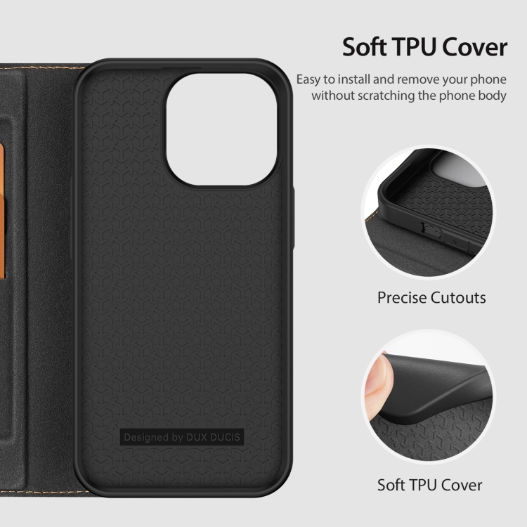 DUX DUCIS DUX DUCIS iPhone 14 Pro Fodral Skin X2 Premium Svart