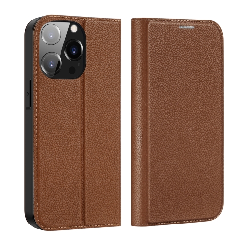 DUX DUCIS DUX DUCIS iPhone 14 Pro Fodral Skin X2 Premium Brun