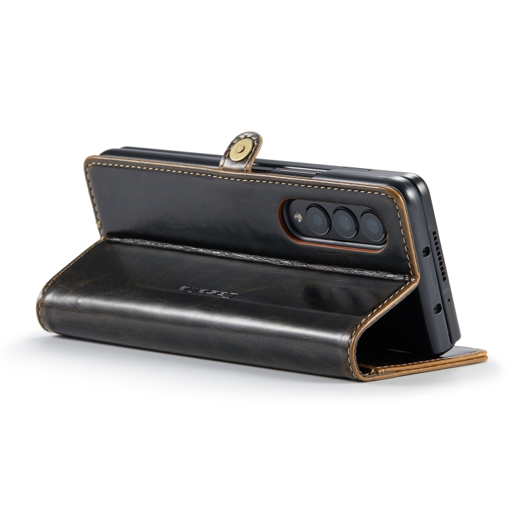 CASEME CASEME Galaxy Z Fold 3 Fodral Oil Wax Brun