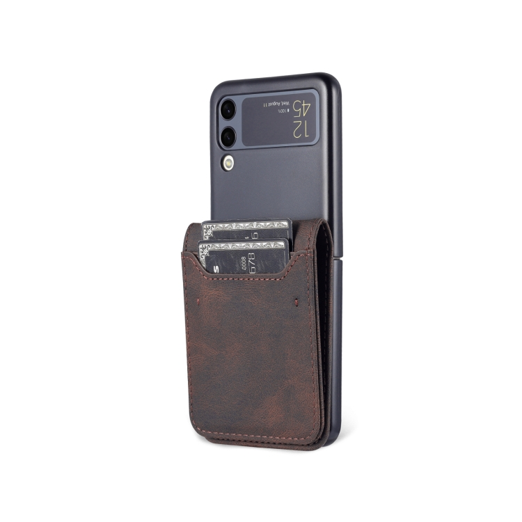 AZNS AZNS Galaxy Z Flip 3 Fodral Skin Touch Brun