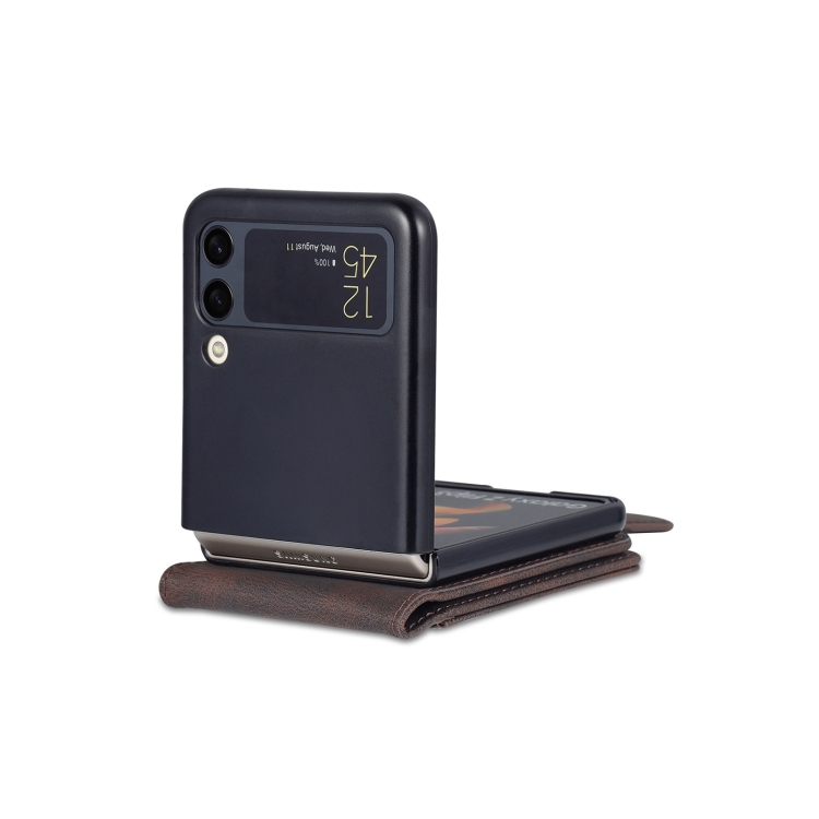 AZNS AZNS Galaxy Z Flip 3 Fodral Skin Touch Brun