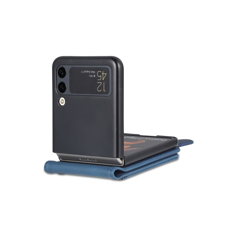 AZNS AZNS Galaxy Z Flip 3 Fodral Skin Touch Blå