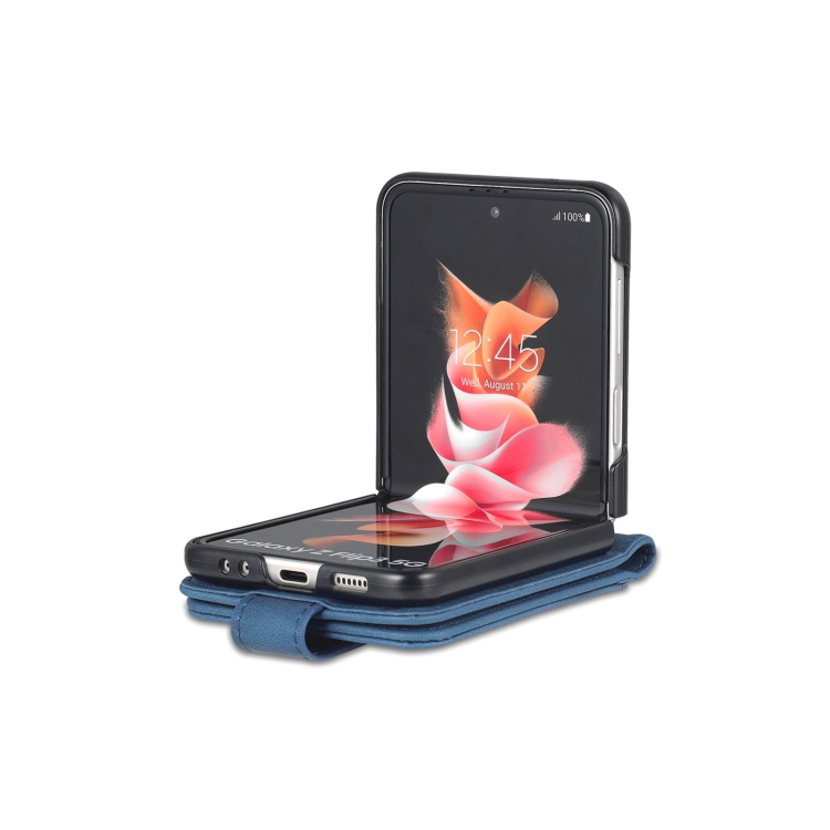 AZNS AZNS Galaxy Z Flip 3 Fodral Skin Touch Blå