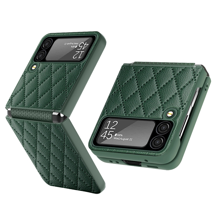  Galaxy Z Flip 3 Skal Diamond Grön