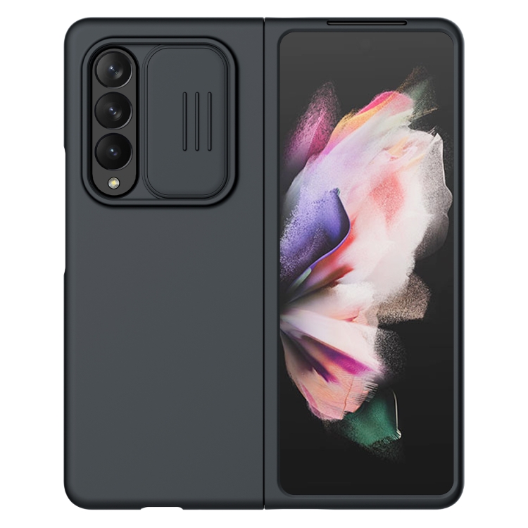 NILLKIN NILLKIN Galaxy Z Fold 3 Skal CamShield Liquid Silikon Svart
