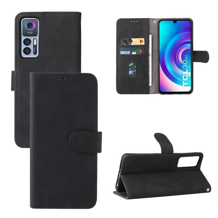  TCL 30+ (2022) Fodral Skin Touch Svart
