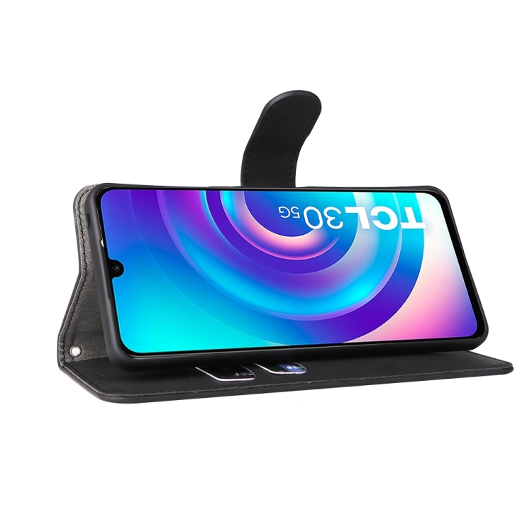  TCL 30+ (2022) Fodral Skin Touch Svart