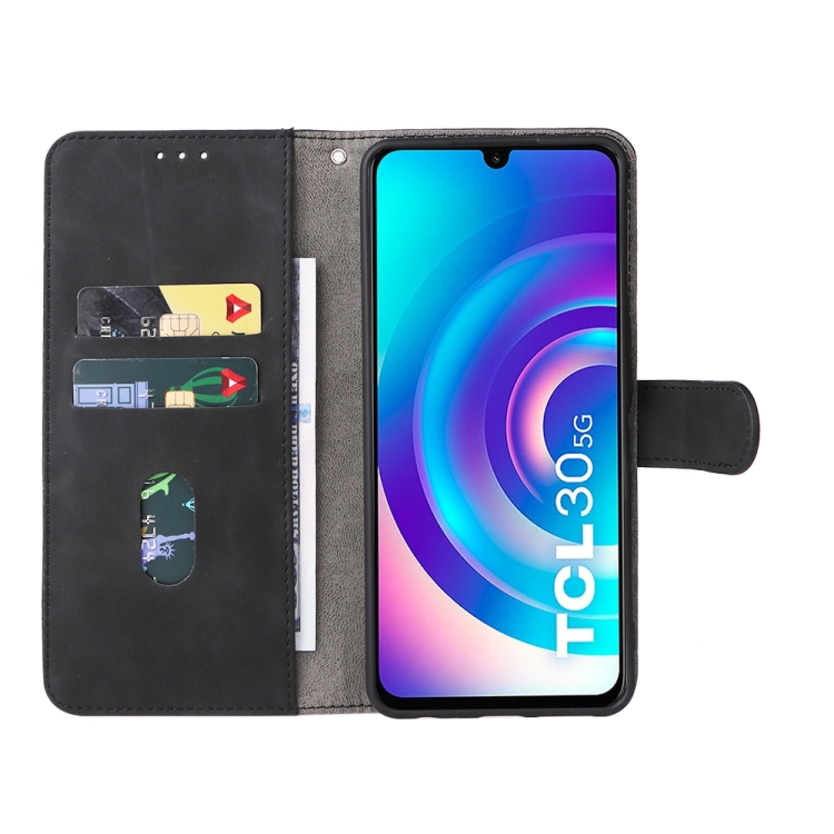  TCL 30+ (2022) Fodral Skin Touch Svart