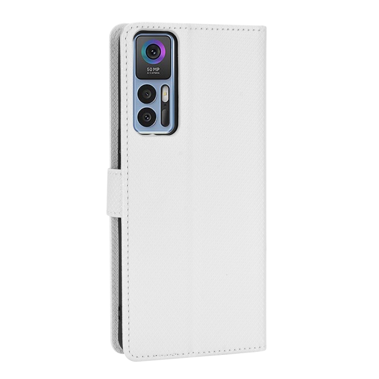  TCL 30+ (2022) Fodral Vävd Textur Vit