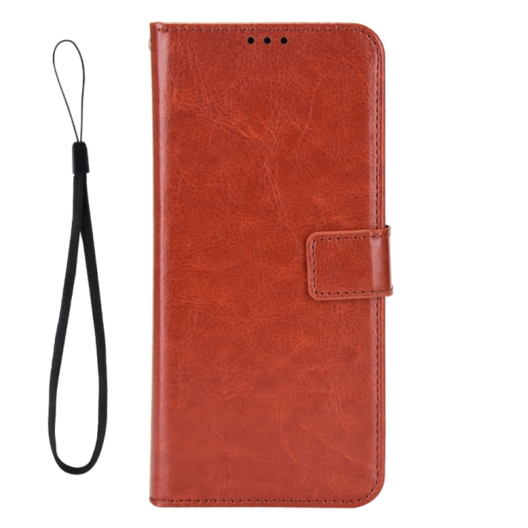  TCL 30+ (2022) Fodral Crazy Horse Retro Läder Brun