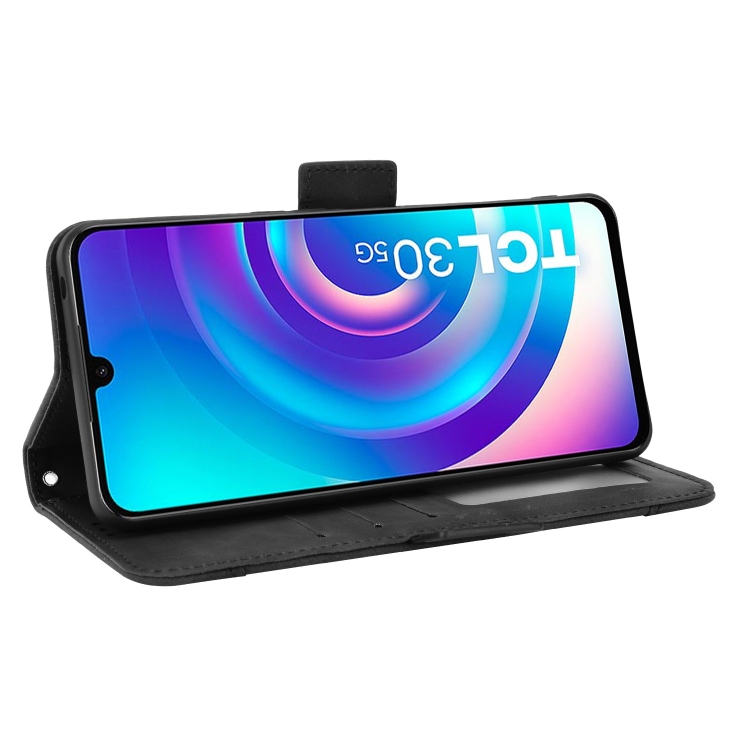  TCL 30+ (2022) Fodral Avtagbart Kortfodral Svart